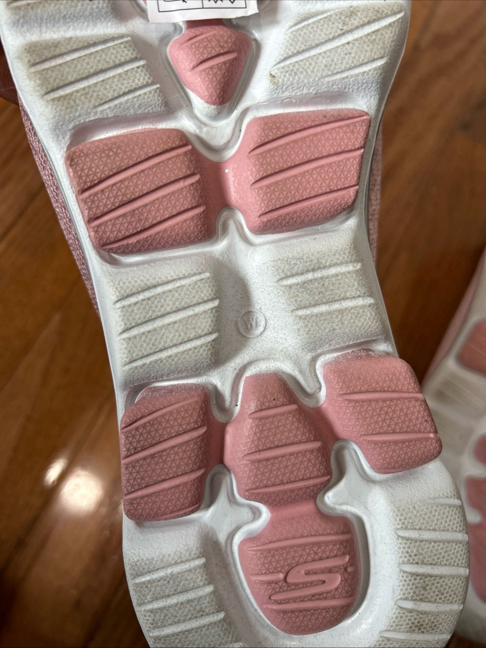 Skechers Go Walk 5 Walking Shoes Slip On Sneakers Women’s Size 9 Wide Pink - Picture 11 of 11